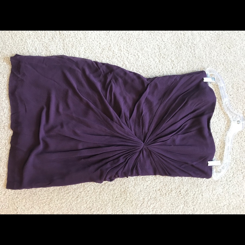 NWT club monaco purple cocktail/bridesmaid dress